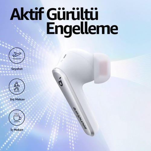 Anker SoundCore Liberty Air 2 Pro TWS ANC Kulak İçi Bluetooth Kulaklık Beyaz Teşhir