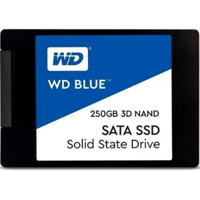 Western Digital Blue WDS250G2B0A SATA 3.0 2.5" 250 GB SSD Teşhir