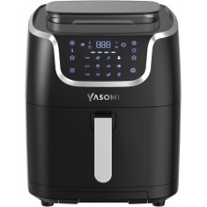 Yasomi Y77 XXL Buharlı Airfryer 7 lt Yağsız Siyah Fritö...