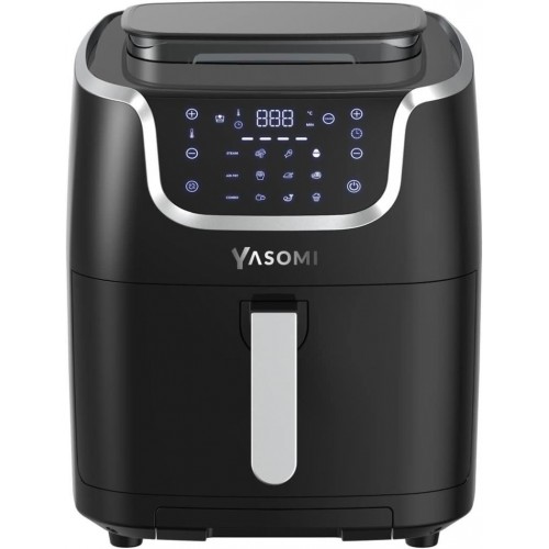 Yasomi Y77 XXL Buharlı Airfryer 7 lt Yağsız Siyah Fritöz-TEŞHİR