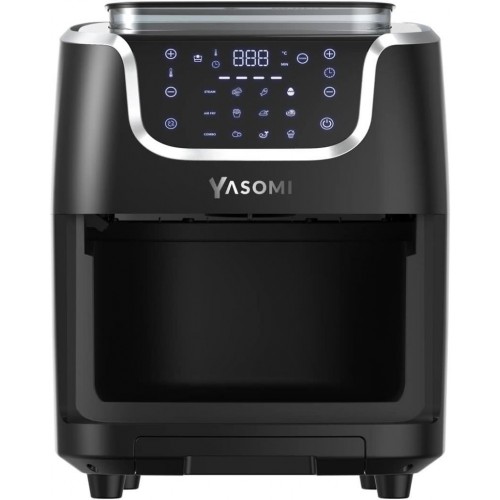 Yasomi Y77 XXL Buharlı Airfryer 7 lt Yağsız Siyah Fritöz-TEŞHİR