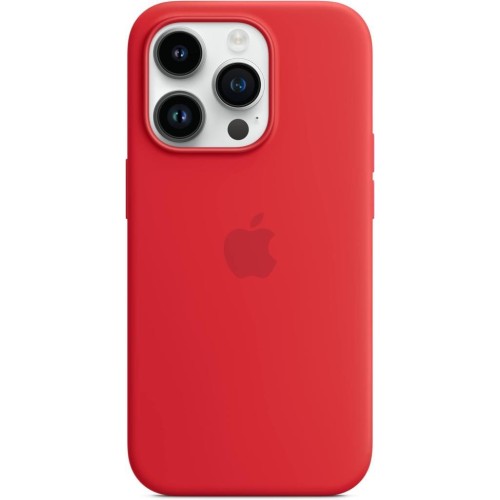 Apple iPhone 14 Pro MagSafe Özellikli Silikon Kılıf Kırmızı MPTG3ZM/A Teşhir