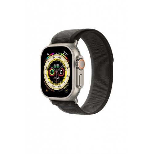 Apple Watch 49Mm Siyah/Gri Trail Loop - S/M