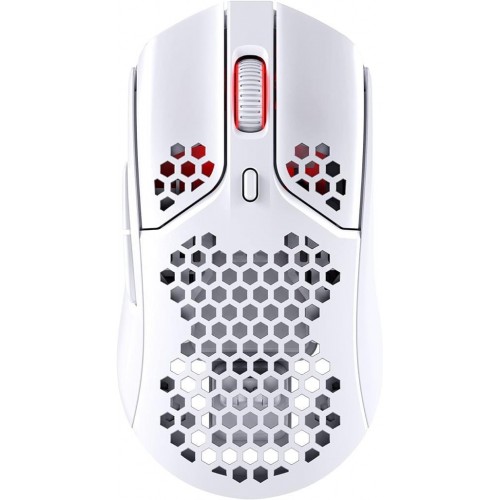 HyperX Haste Beyaz Şarjlı Optik Kablolu/Kablosuz Oyuncu Mouse Teşhir