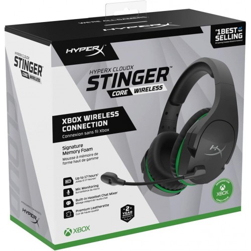 HyperX Cloudx Stinger Core HHSS1C-DG-GY/G Kablosuz Oyuncu Kulaklığı Teşhir