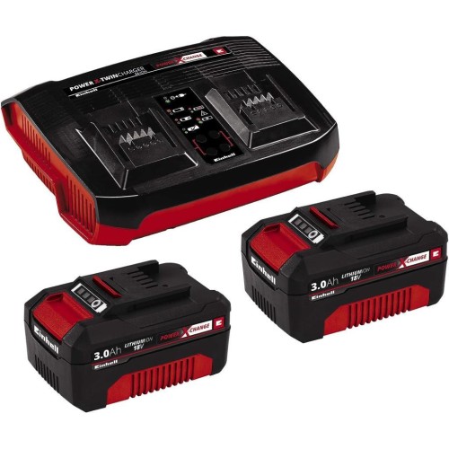 Einhell 18V 3Ah Starter Kit (2x3,0 Ah) & Twincharger Kit-OUTLET