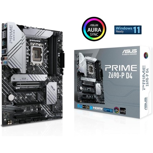 Asus Prime Z690-P D4 Intel LGA1700 DDR4 ATX Anakart Outlet