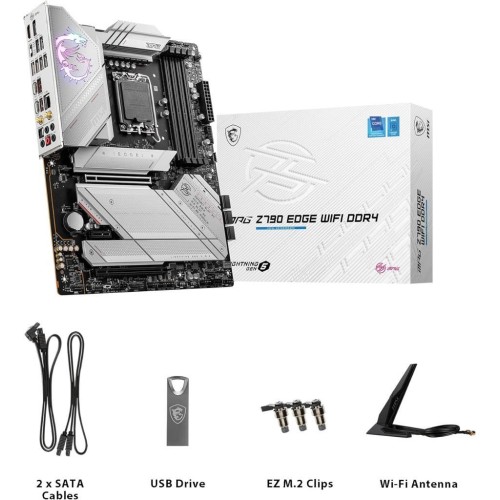 MSI Mpg Z790 Edge Wi-Fi Intel LGA1700 DDR4 ATX Anakart - TEŞHİR