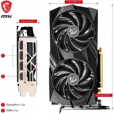 MSI RTX 4060 GAMING X 8G 128 Bit GDDR6 8 GB Ekran Kartı-OUTLET