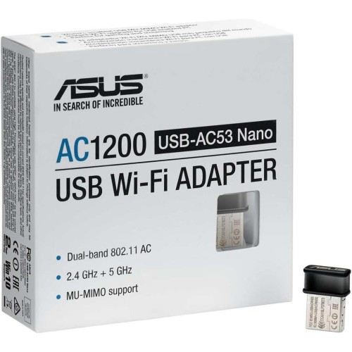 Asus USB-AC53 Nano Kablosuz Ağ Adaptörü - OUTLET