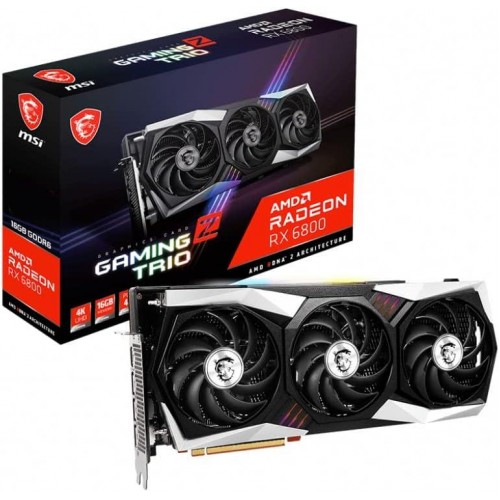 MSI RX 6800 Gaming Z Trio 16G 256 Bit GDDR6 16 GB Ekran Kartı-TEŞHİR