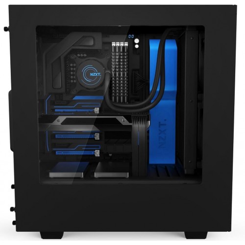 NZXT S340 Elite Mavi Siyah ATX Oyuncu Kasası Teşhir