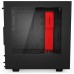 Nzxt CA-S340MB-GR Siyah/Red Mid Tower Kasa Teşhir