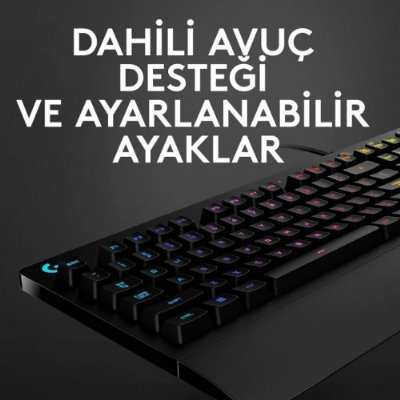 Logitech G213 Prodigy Kablolu Oyuncu Klavyesi Teşhir