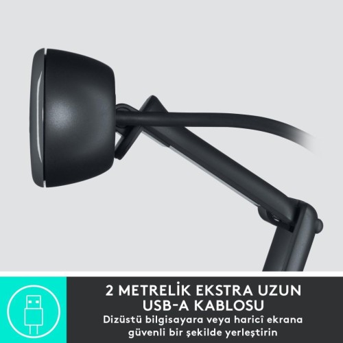 Logitech C505 960-001364 Mikrofonlu Webcam Teşhir