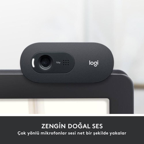 Logitech C505 960-001364 Mikrofonlu Webcam Teşhir