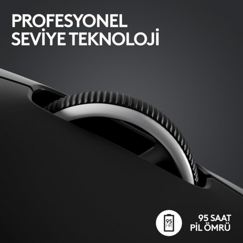 Logitech G PRO X Superlight 2 910-006631 Siyah Lightspeed Hero Şarjlı Optik Kablosuz Oyuncu Mouse - Teşhir