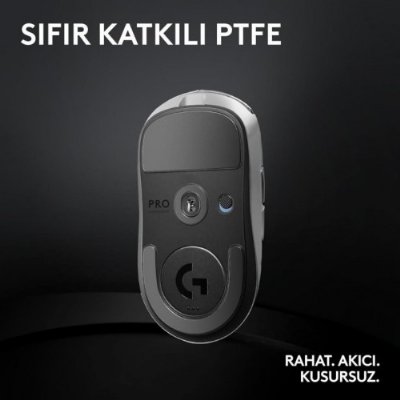 Logitech G PRO X Superlight 2 910-006639 Beyaz Lightspeed Hero Şarjlı Optik Kablosuz Oyuncu Mouse - Teşhir