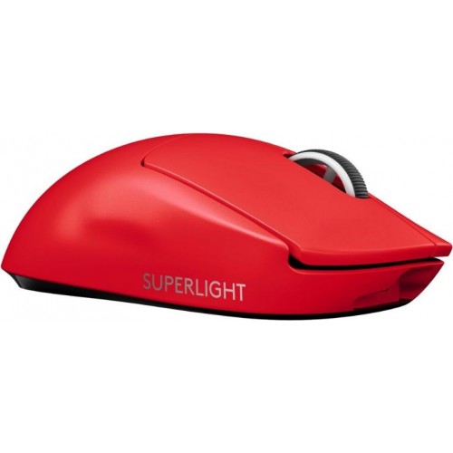 Logitech G PRO X Superlight 910-006785 Kırmızı Lightspeed Hero Şarjlı Optik Kablosuz Oyuncu Mouse-OUTLET