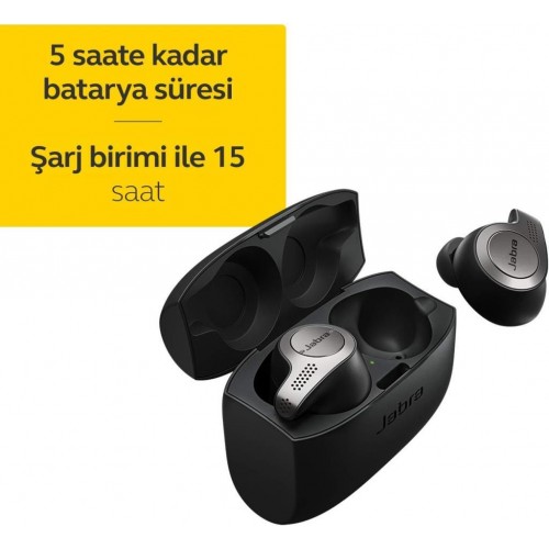 Jabra Elite 65T Kulak İçi Bluetooth Kulaklık Gümüş - Teşhir