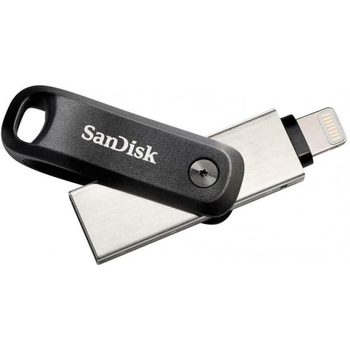 SanDisk iXpand Go Flash Sürücü iPhone Bellek 128 GB (iPad Uyumlu, Otomatik Yedekleme, Anahtarlık Fonksiyonu, USB 3.0, iXpand App) - Outlet