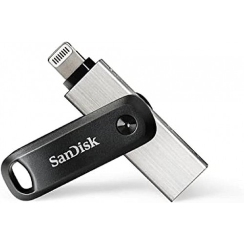 SanDisk iXpand Go Flash Sürücü iPhone Bellek 128 GB (iPad Uyumlu, Otomatik Yedekleme, Anahtarlık Fonksiyonu, USB 3.0, iXpand App) - Outlet