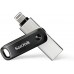 SanDisk iXpand Go Flash Sürücü iPhone Bellek 128 GB (iPad Uyumlu, Otomatik Yedekleme, Anahtarlık Fonksiyonu, USB 3.0, iXpand App) - Outlet