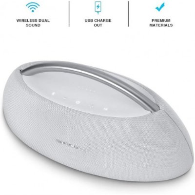 Harman Kardon Go Play Mini Beyaz Bluetooth Hoparlör Teşhir