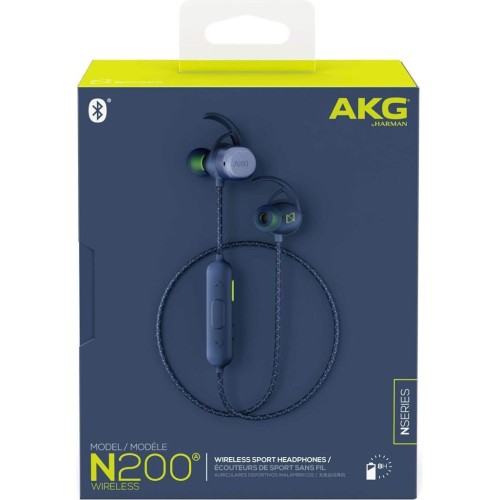 AKG N200A Mavi Kulak İçi Bluetooth Kulaklık Outlet