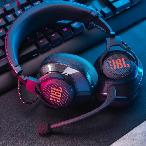 JBL Quantum 610 Kablosuz Mikrofonlu Kulak Üstü Oyuncu Kulaklığı-OUTLET