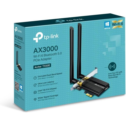 TP-Link Archer TX50E Wi-Fi Ethernet Kartı - Teşhir