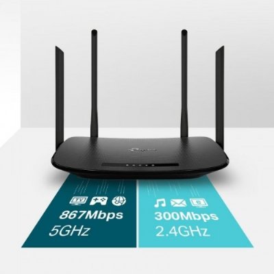 TP-Link Archer VR300 4 Port 1200 Mbps 5GHz VDSL2 Modem Teşhir