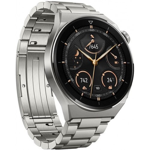 Huawei Watch GT 3 Pro 46mm Titanyum Kasa ve Titanyum Kayış Akıllı Saat Outlet