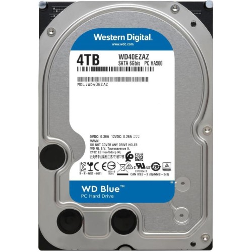 Western Digital Blue WD40EZAZ SATA 3.0 5400 RPM 3.5" 4 TB Harddisk-TEŞHİR