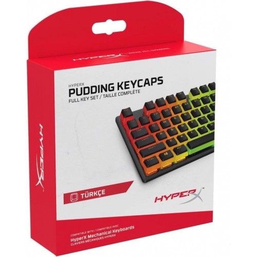 Kingston HyperX ABS Pudding Keycaps TR Tuş Takımı HKCPXA-BK-TU/G Outlet