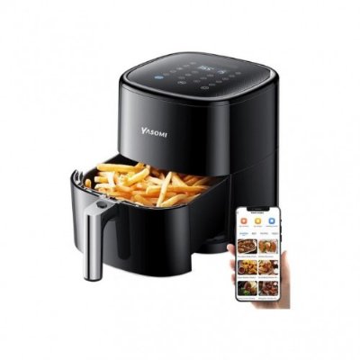 Yasomi Y22 Airfryer 5 lt Siyah Yağsız Fritöz -OUTLET