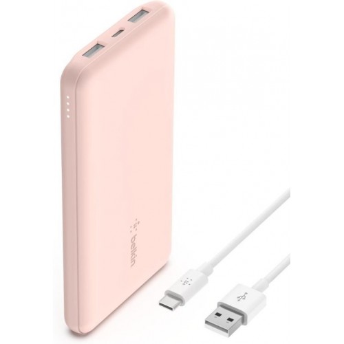 Belkin BPB011BT Pembe 10000 mAh Hızlı Şarj Powerbank - Outlet