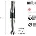 Braun Multiquick 9 MQ9187XLI 1200 W El Blender Seti Outlet
