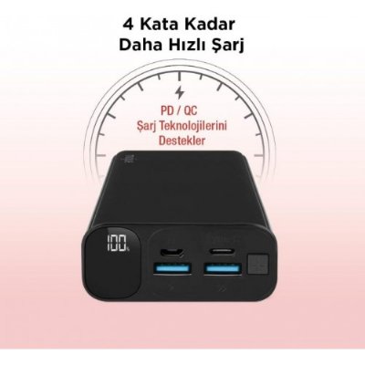 Mojue PB06 20000 mAh Hızlı Şarj Powerbank Teşhir