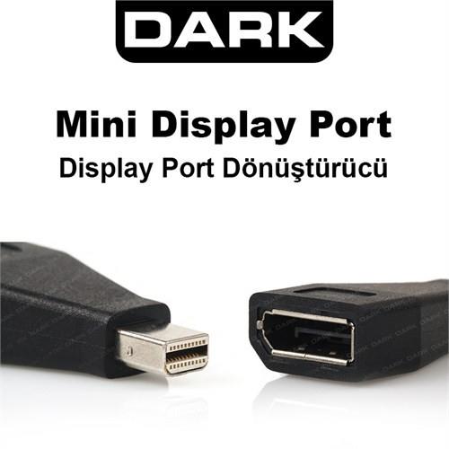 Dark DK-HD-AMDPXDP Mini DisplayPort to DisplayPort Dönüştürücü Kutusuz