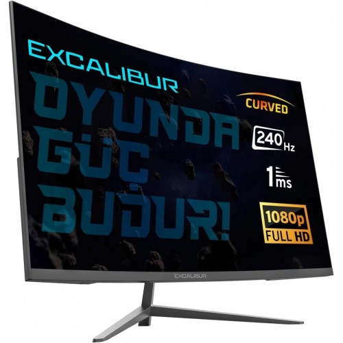 Casper Excalibur M.E315FHD-G 31.5" 1 ms Full HD G-Sync FreeSync Curved Oyuncu Monitörü - Teşhir