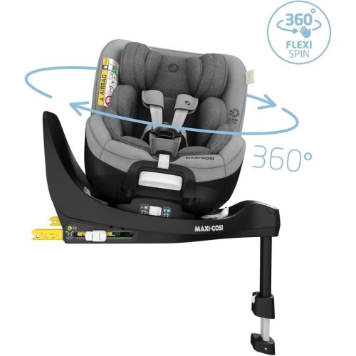 Maxi-Cosi Mica Pro Eco I-Size Isofixli 360° Dönebilir 0-18 kg Authentic Graphite Oto Koltuğu-TEŞHİR