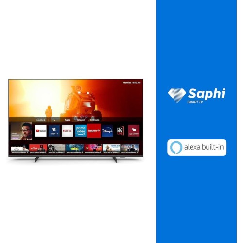 Philips 50PUS7506 4K Ultra HD 50" 127 Ekran Uydu Alıcılı Smart LED TV Teşhir