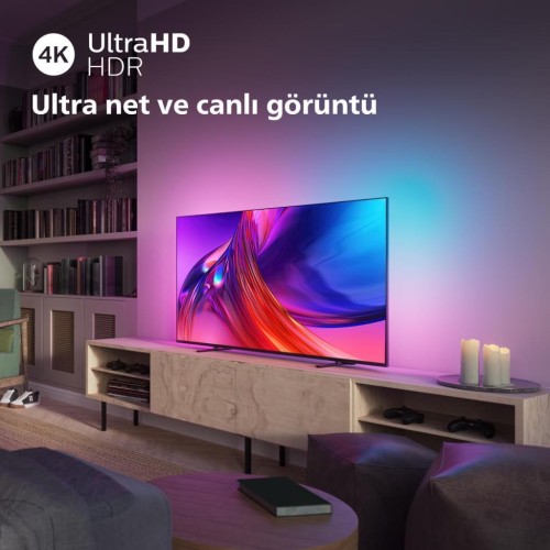 Philips 50PUS8508 4K Ultra HD 50" 127 Ekran Uydu Alıcılı Google Smart LED TV Teşhir