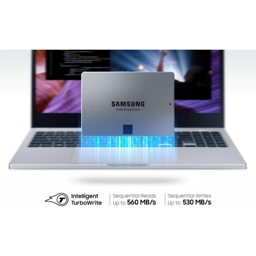 Samsung 870 QVO MZ-77Q1T0BW SATA 3.0 2.5" 1 TB SSD Teşhir