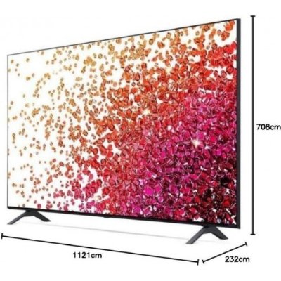 LG NanoCell 50NANO756PA 4K Ultra HD 50" 127 Ekran Uydu Alıcılı Smart LED TV - Teşhir