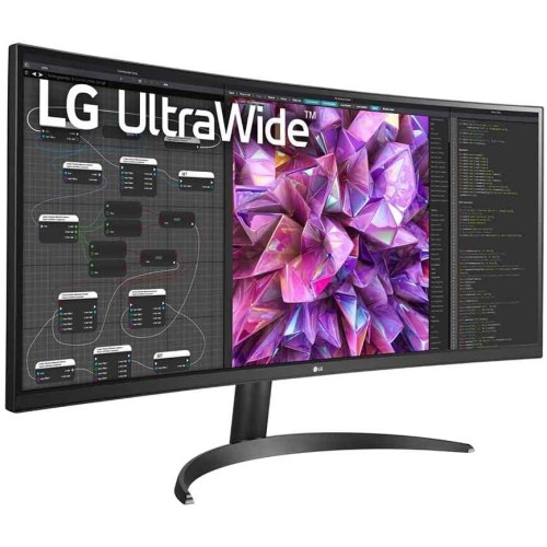 LG UltraWide 34WQ60C-B 34" 5 ms QHD Curved IPS Oyuncu Monitörü Teşhir