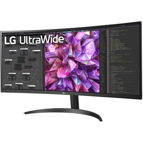 LG UltraWide 34WQ60C-B 34" 5 ms QHD Curved IPS Oyuncu Monitörü Teşhir