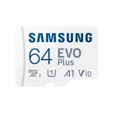 Samsung Evo Plus MB-MC64KA/TR Class 10 UHS-I U1 A2 V10 ...