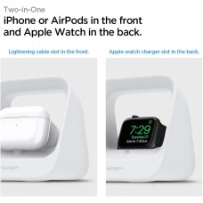 Spigen Stand S316 2in1 iPhone & Apple Watch ile Uyu...